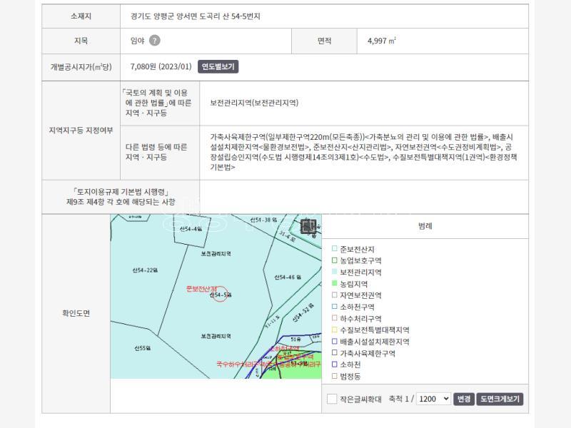 도곡리 저수지옆 1500평(임야)_3